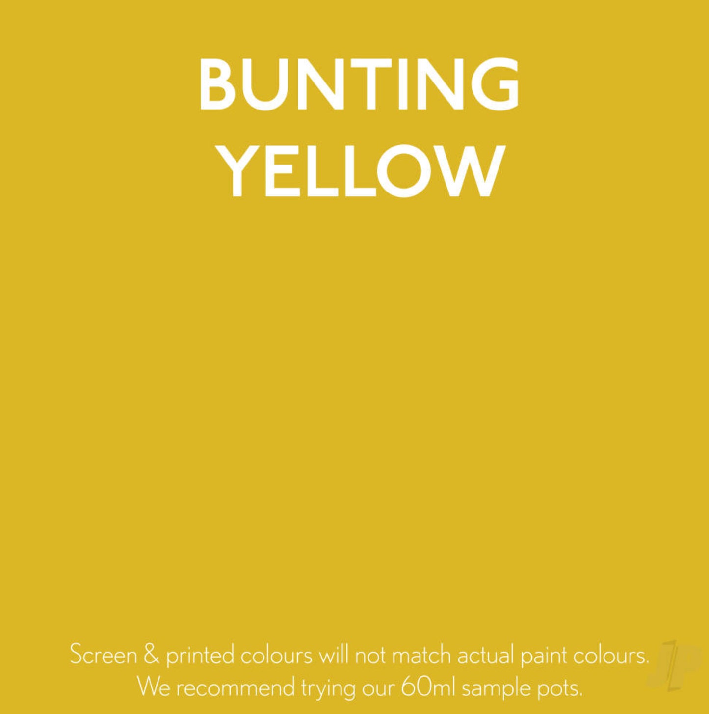 Bunting Yellow - Jubilee Paint
