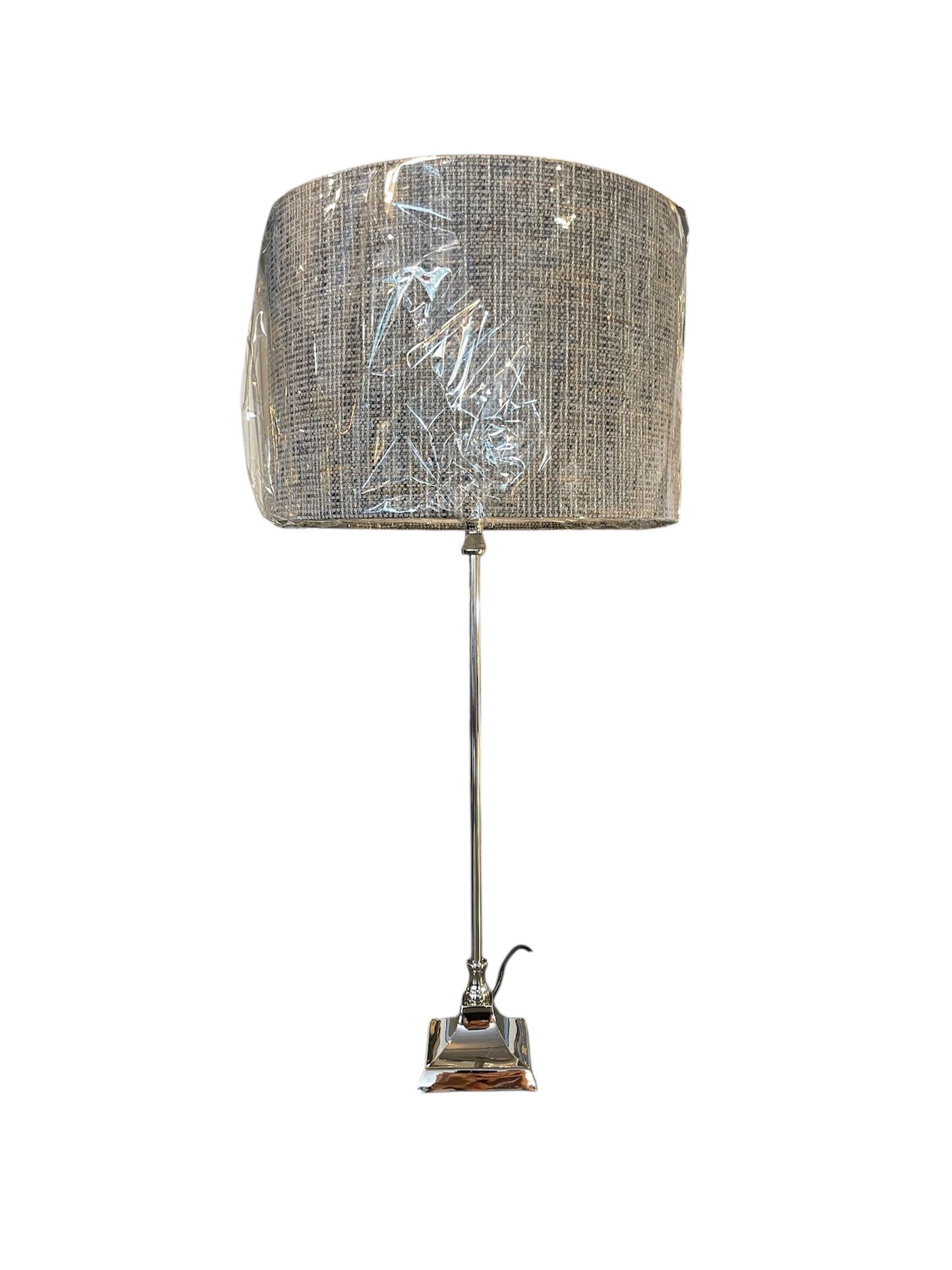 Ralph Nickel Table Lamp Base -Laura Ashley