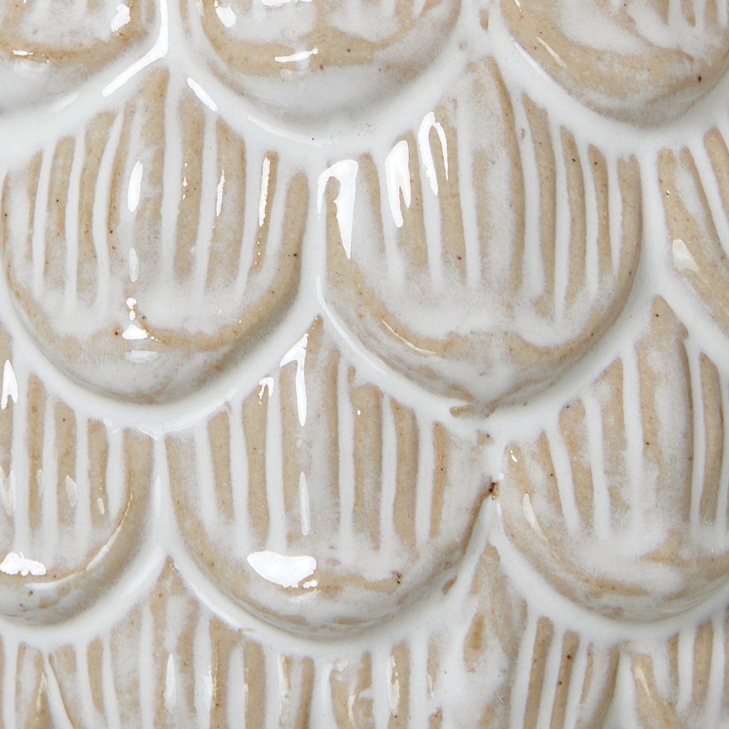 Ceramic Pine Cone Trinket Dish.