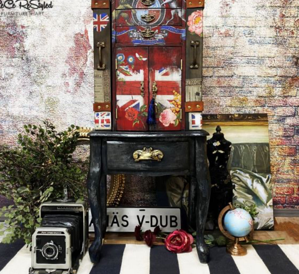 Re- Design With Prima Decor Transfer - London Love 24” x 35”