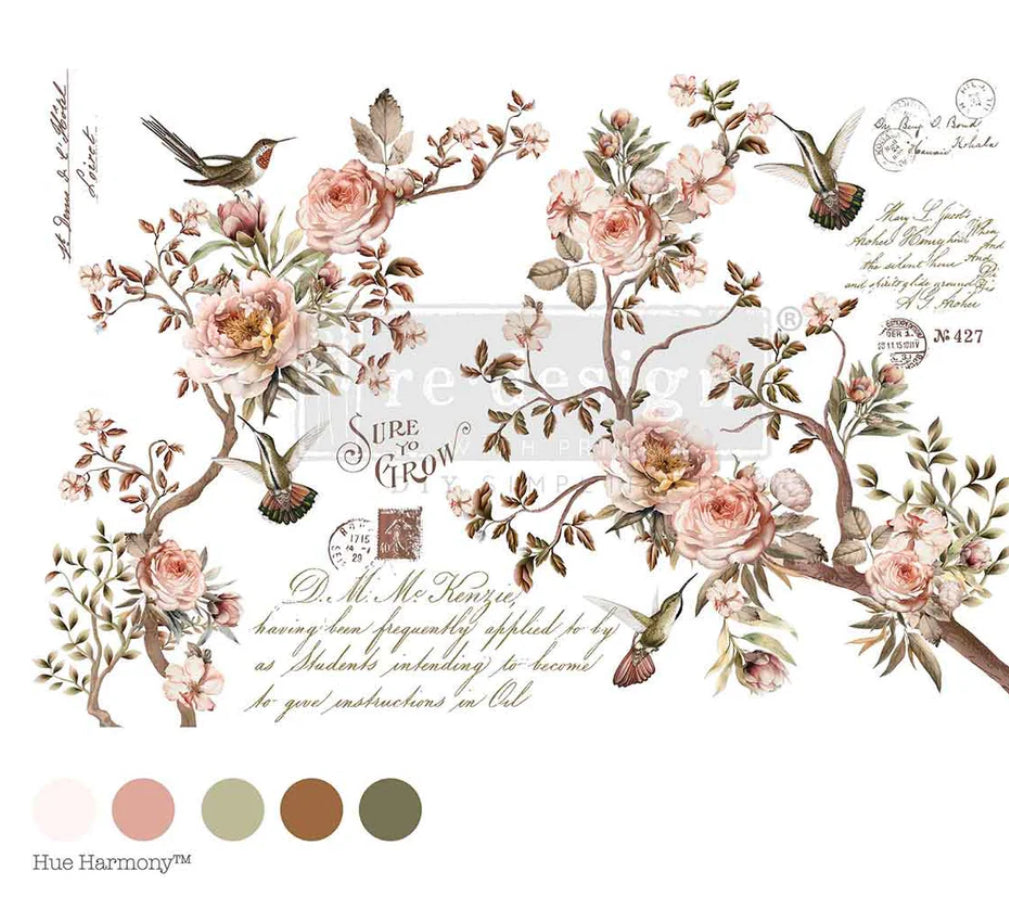 Re- Design With Prima - Blossom Tweet 24” x 35”