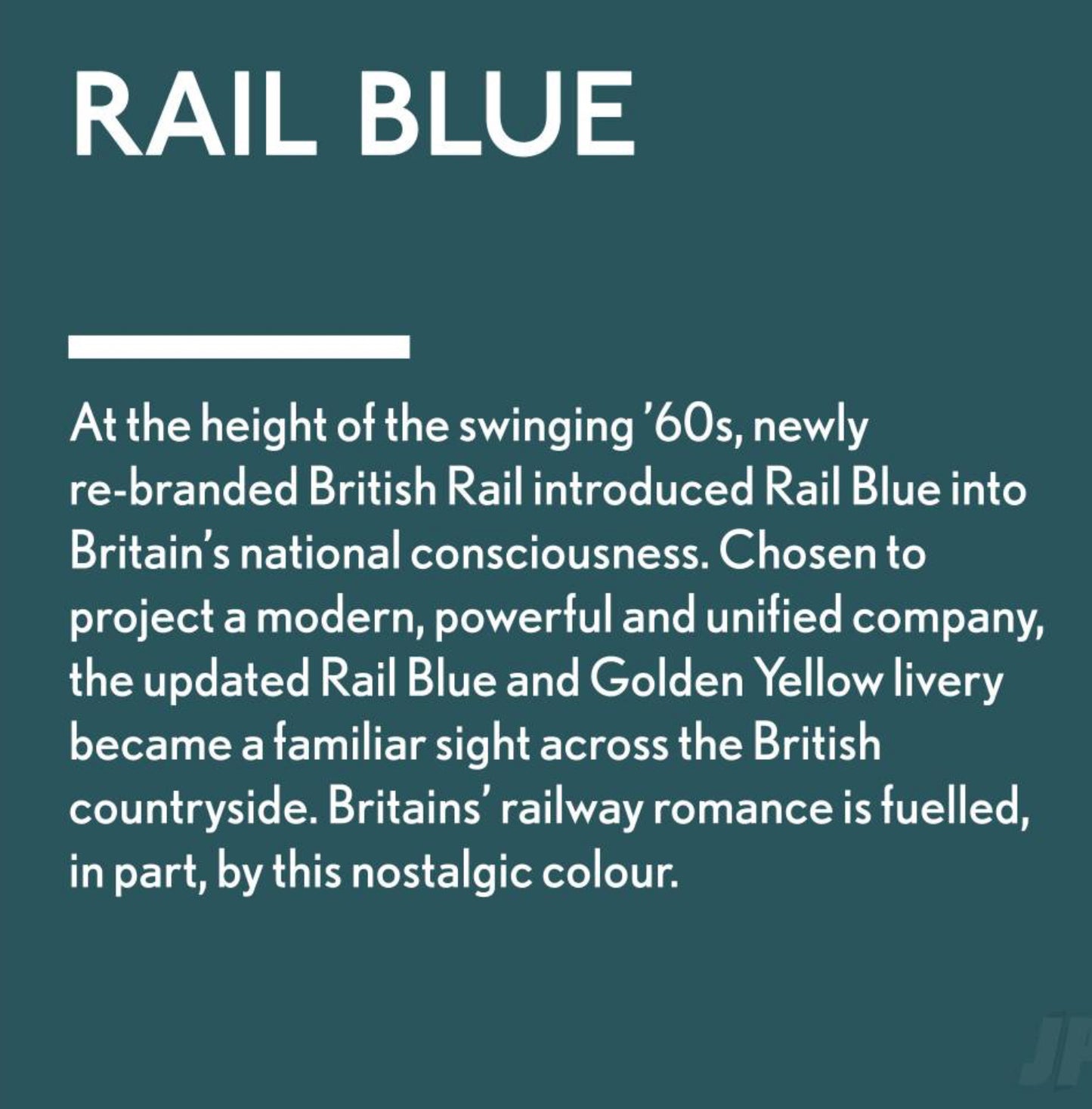 Rail Blue - Jubilee Paint