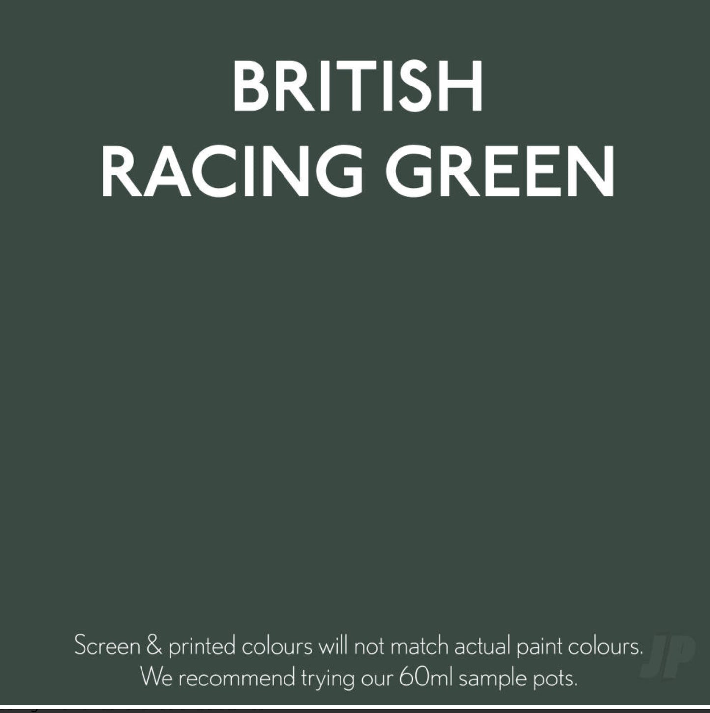 British Racing Green - Jubilee Paint