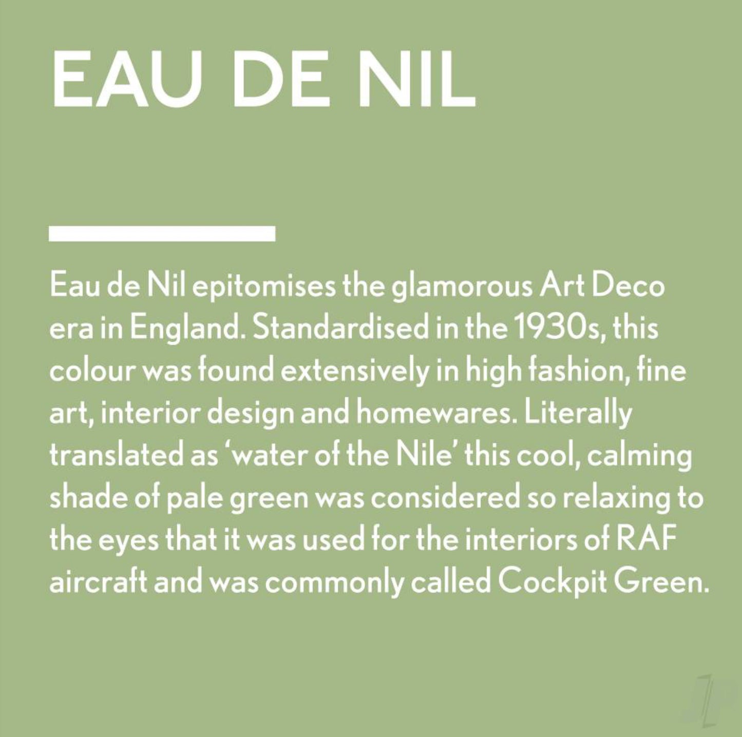 Eau De Nil - Jubilee Paint