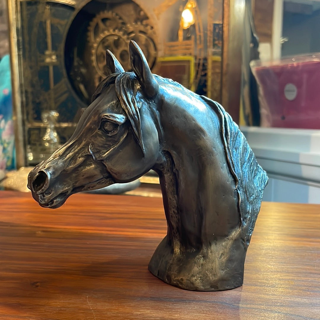 Cold Cast Bronze Horse Sculpture Figurine