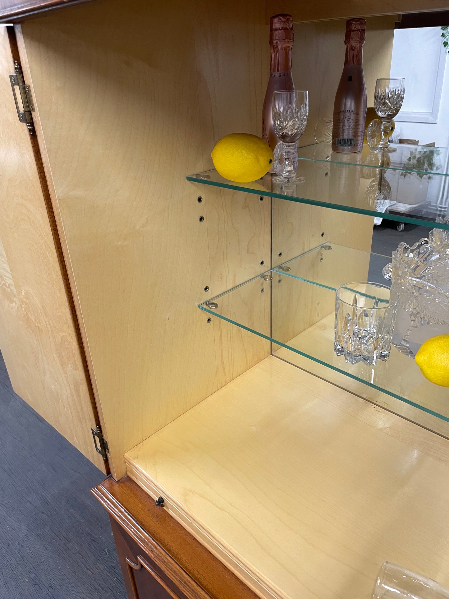 Vintage Tall Drinks Cabinet