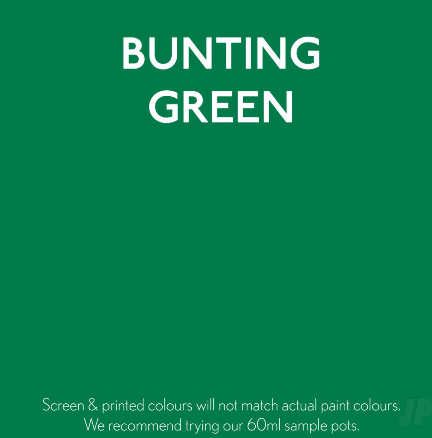 Bunting Green - Jubilee Paint