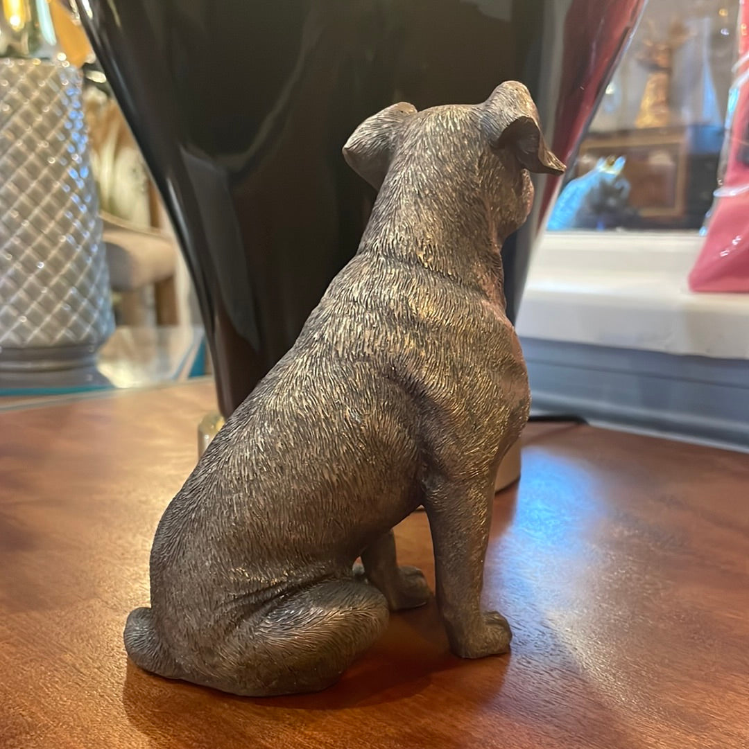 Bronzed Jack Russell Terrier Ornament/Figurine By Leonardo Reflections