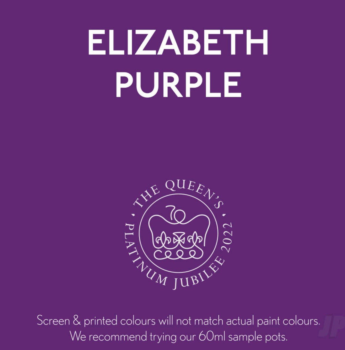Elizabeth Purple - Jubilee Paint