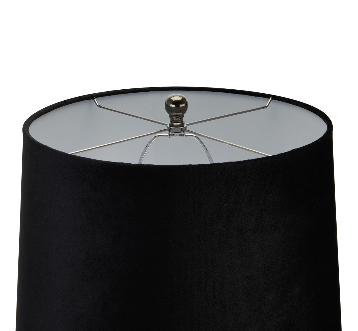 Black Dapple Acanthus Lamp