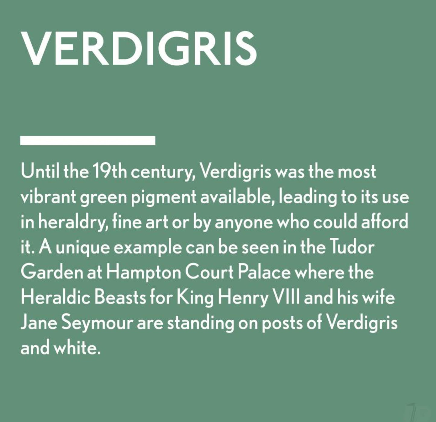 Verdigris -Jubilee Paint