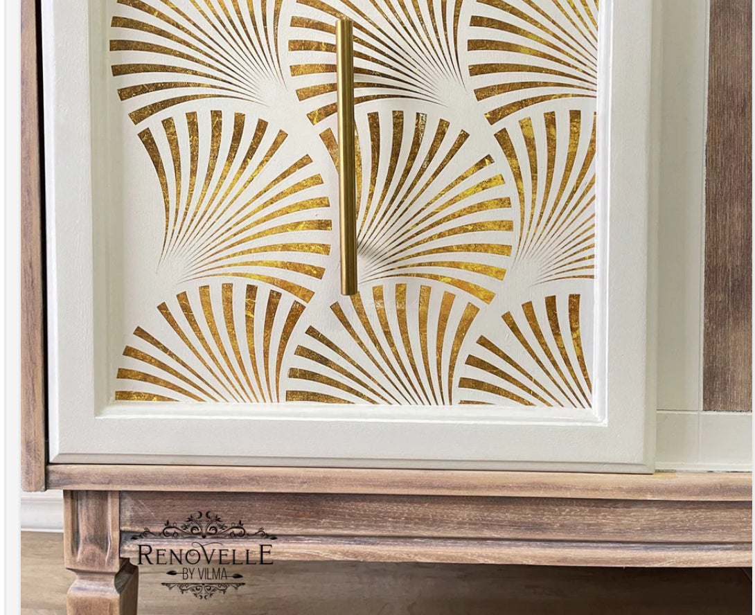 Re-Design With Prima Decor Transfers - Geo Wave - 24” x 35”