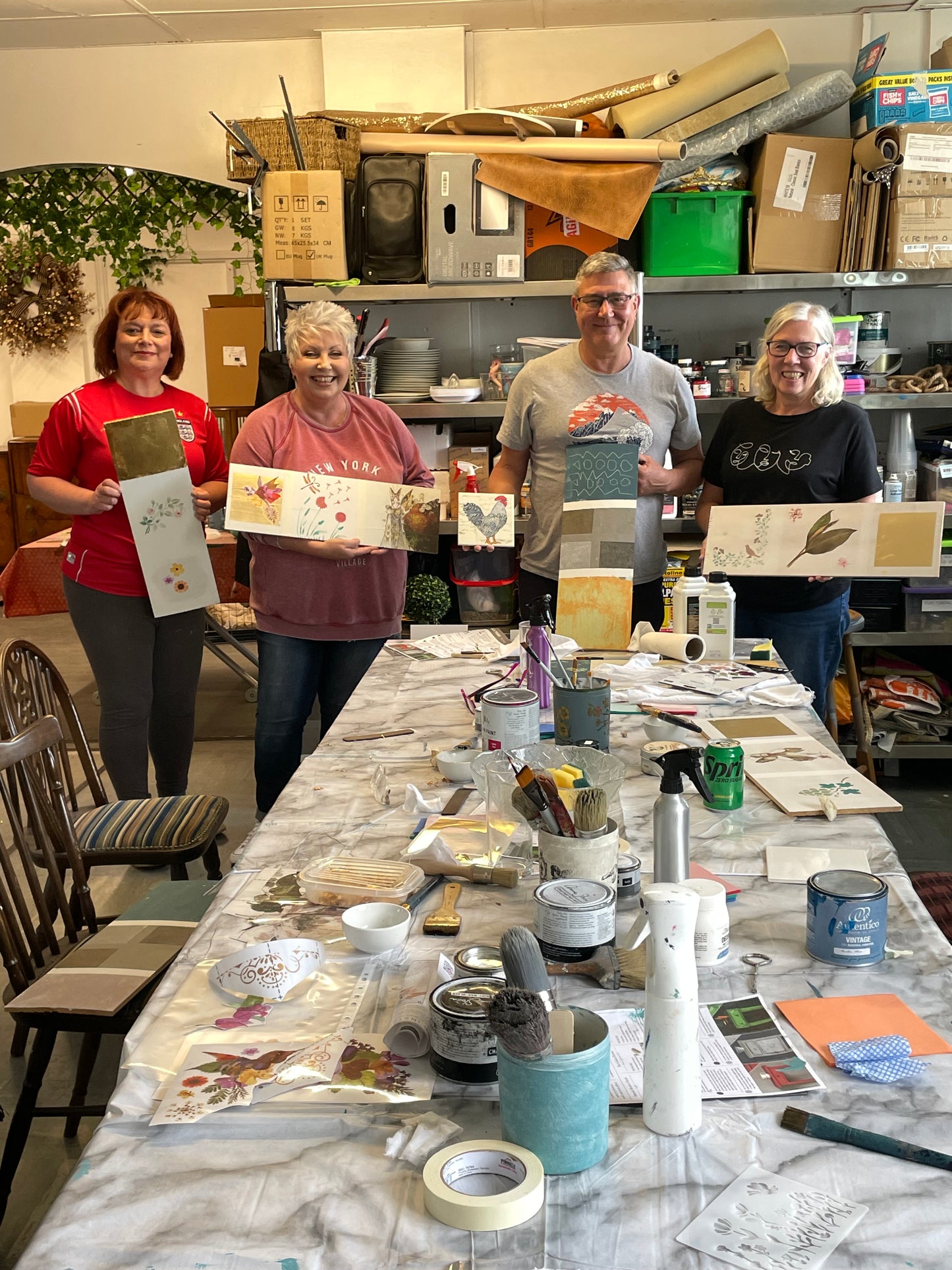 Annie Sloan Decorative Techniques Workshop Saturday 18th July 10am-2.30pm