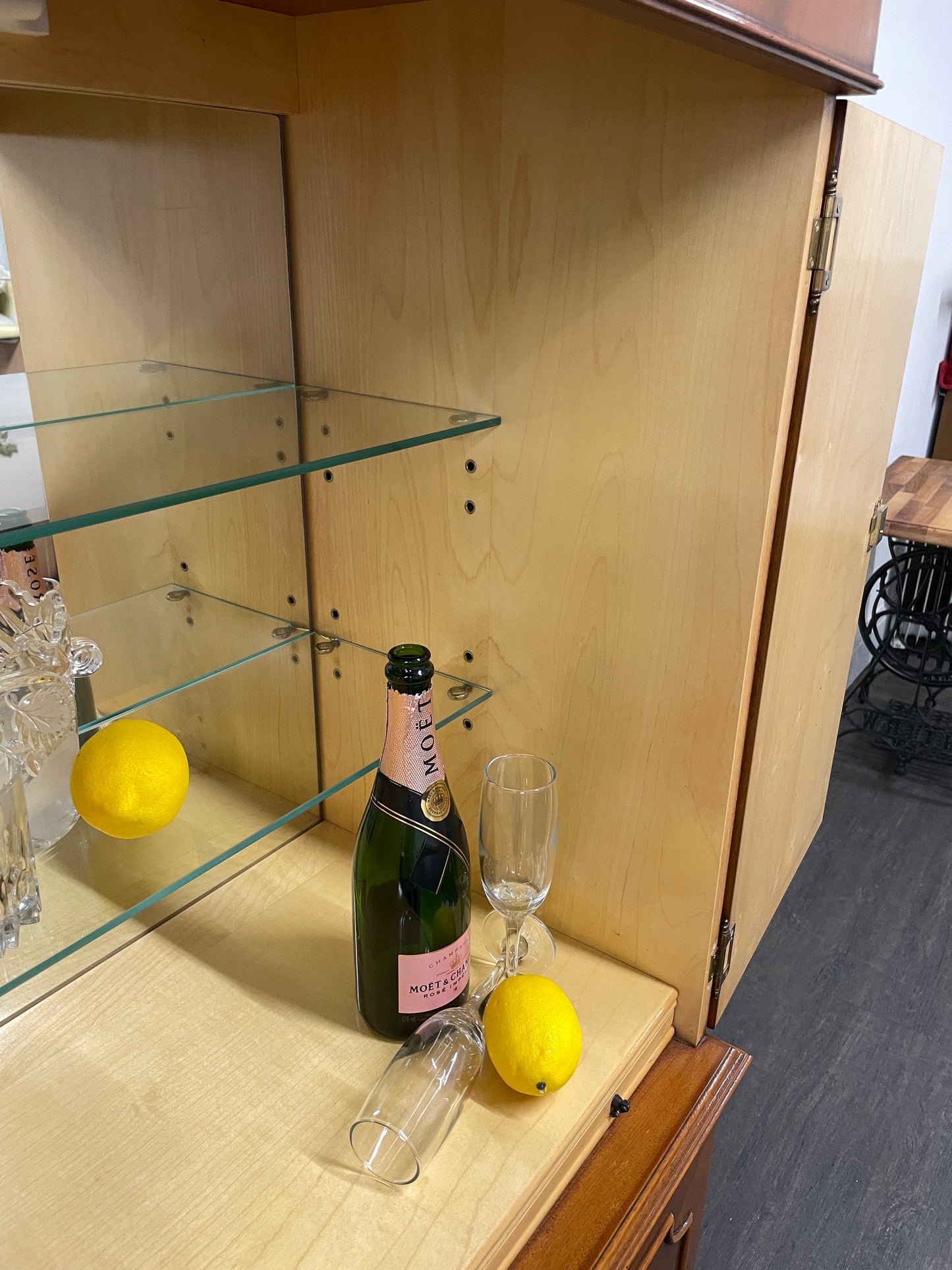 Vintage Tall Drinks Cabinet