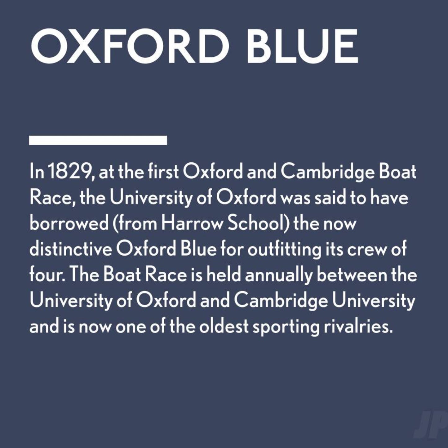 Oxford Blue - Jubilee Paint