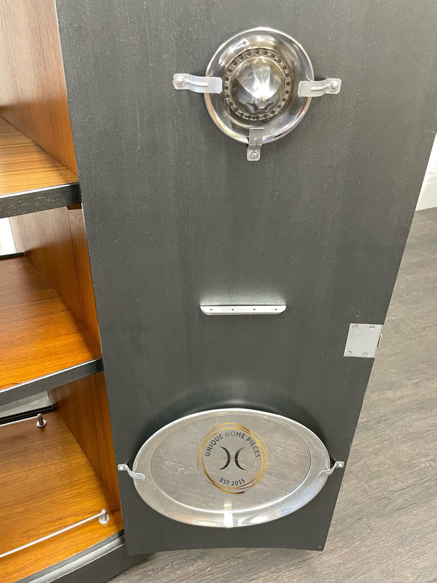 Turnidge Of London MCM Grey/Silver metamorphosis Cocktail Cabinet/Bar