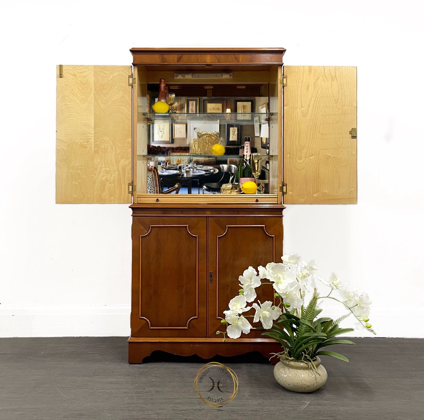 Vintage Tall Drinks Cabinet