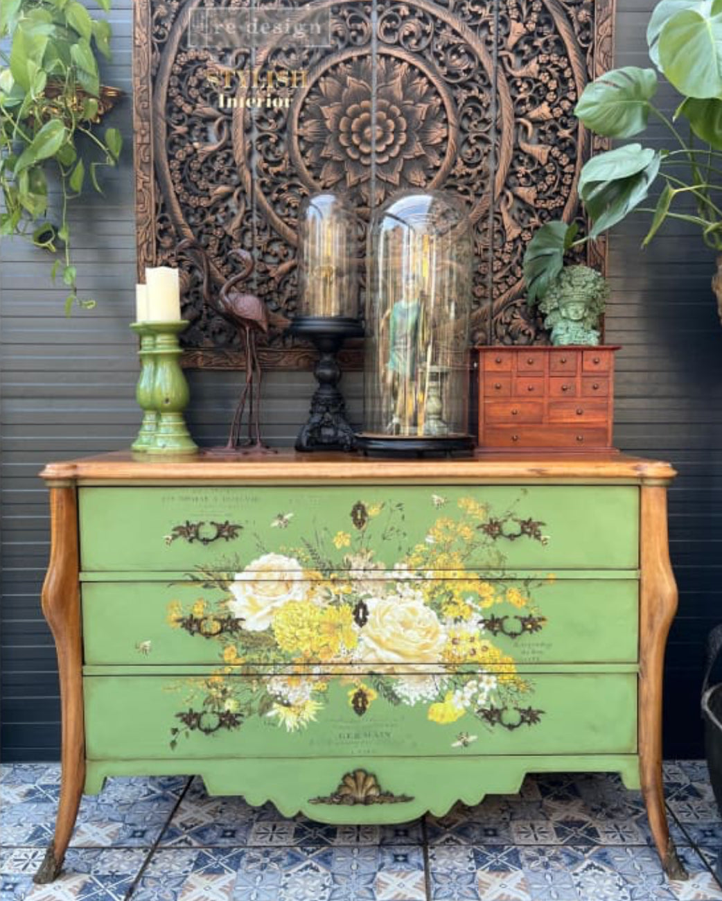 Re-Design With Prima Decor Transfer - Sunlit Serenade 24” x 35” Ltd Edition