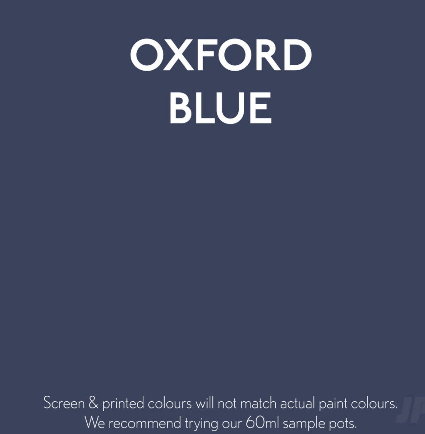 Oxford Blue - Jubilee Paint