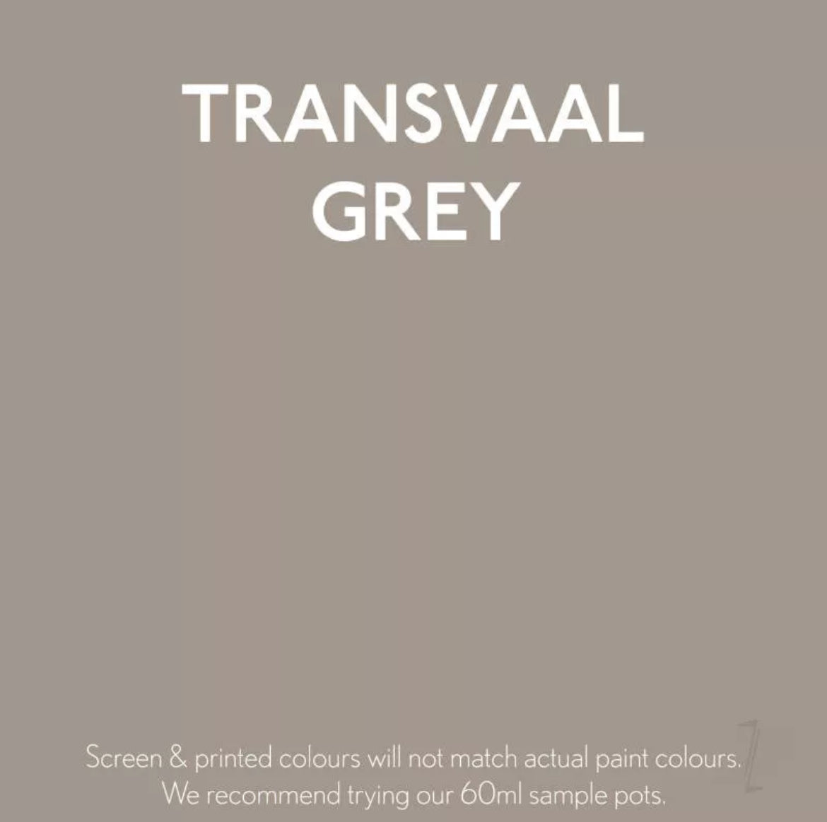 Transvaal Grey - Jubilee Paint