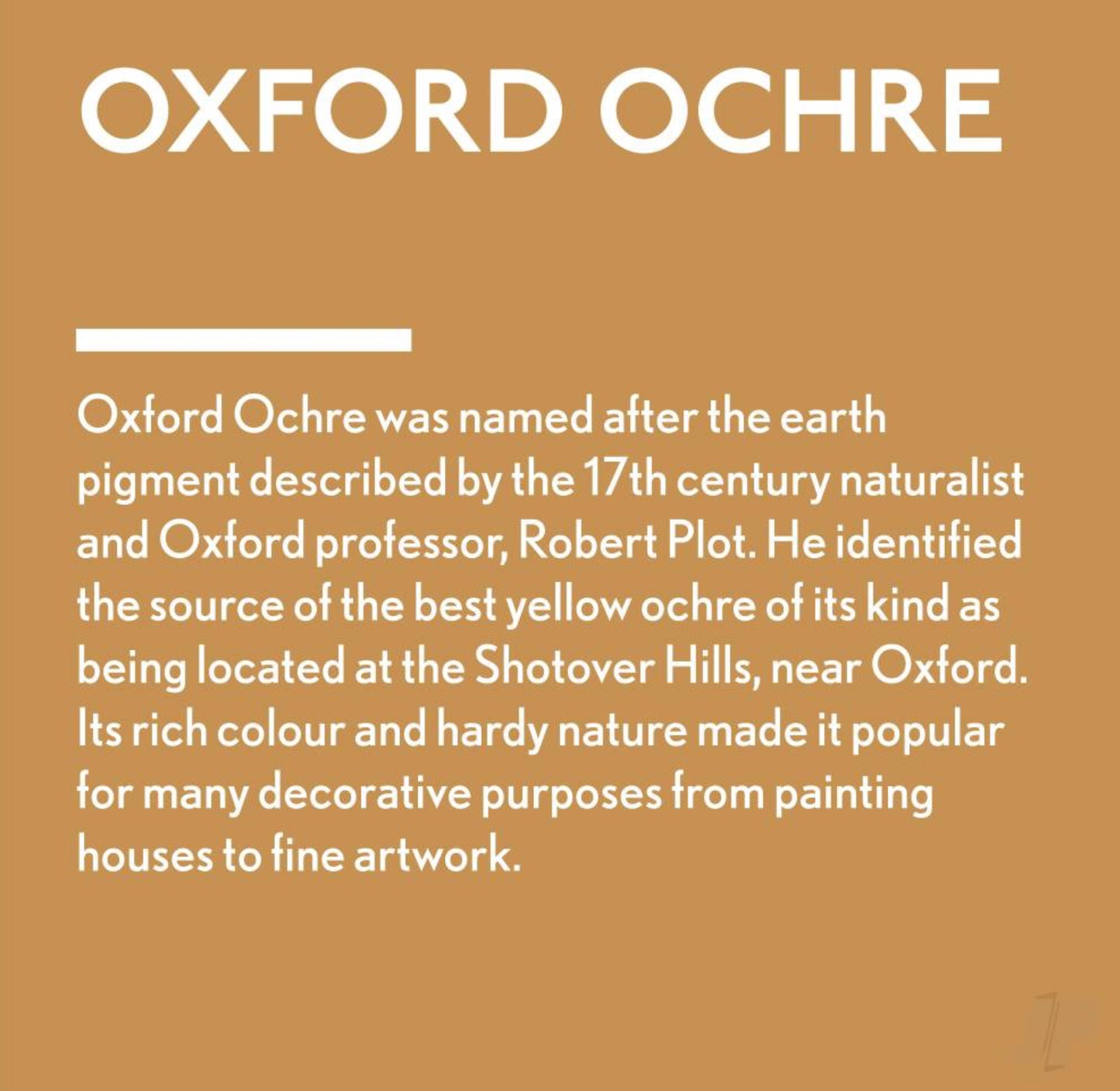 Oxford Ochre - Jubilee Paint