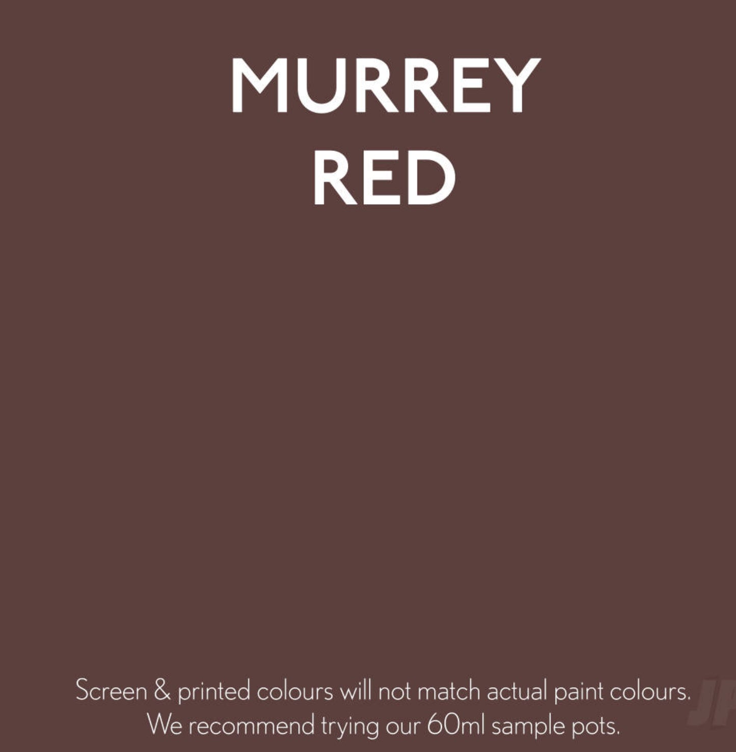 Murrey Red -Jubilee Paint