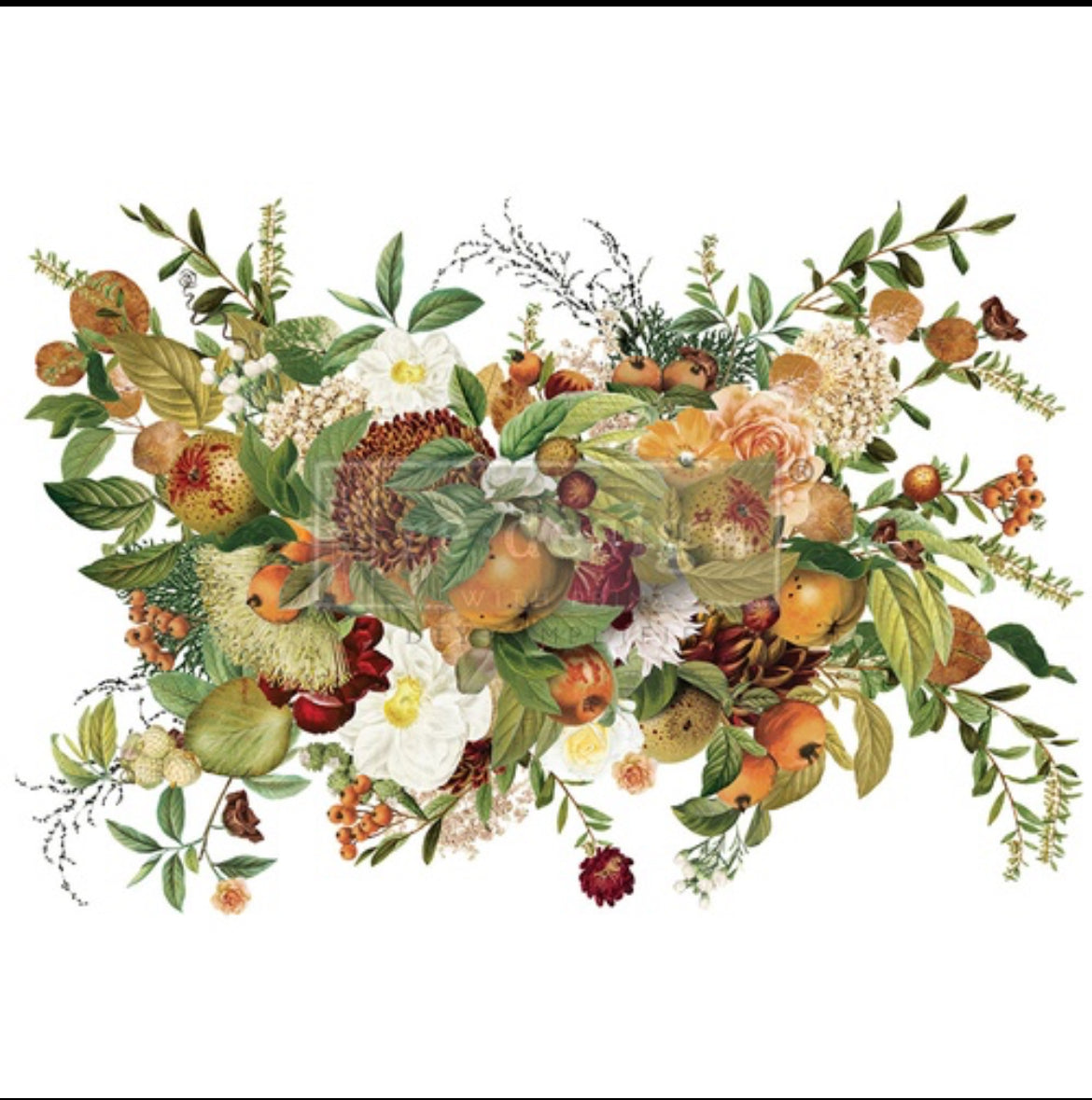 Re-Design With Prima Decor Transfers-Harvest Hues - 24” x 35”