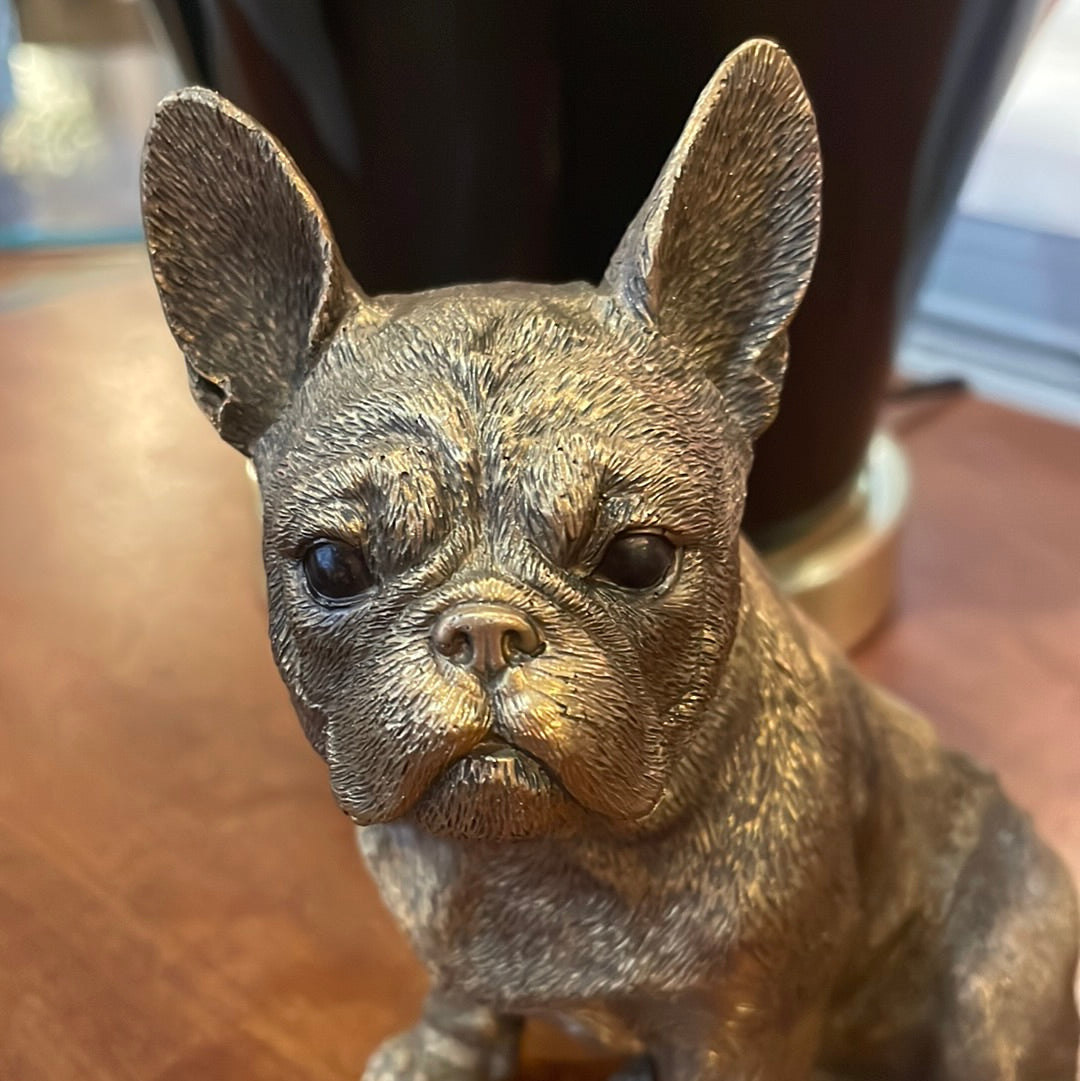 Leonardo Reflections French Bulldog Bronzed Ornament - Unique Home Pieces