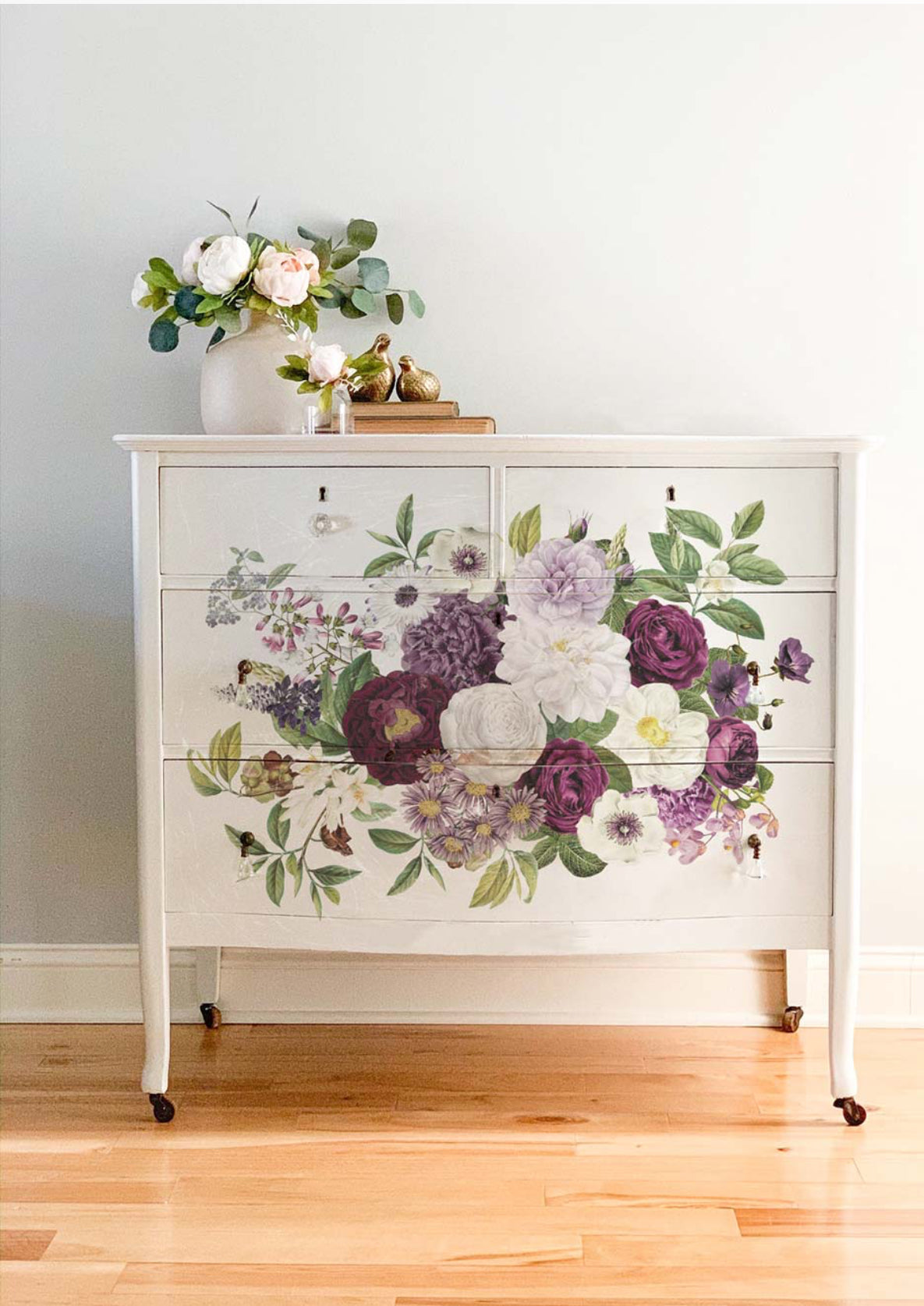 Re- Design With Prima Decor Transfers - Meet Me In the Garden 24” x 35”