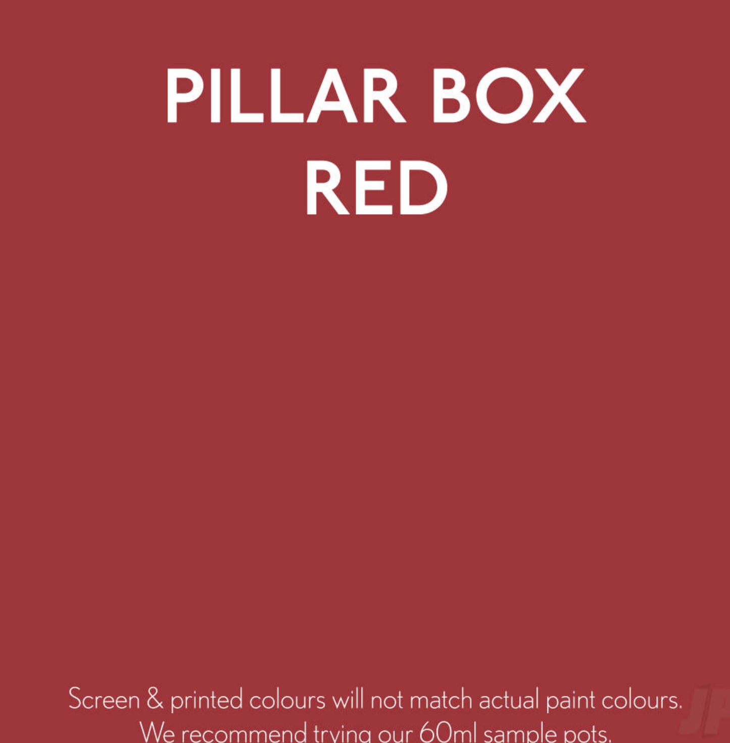 Pillar Box Red -Jubilee Paint