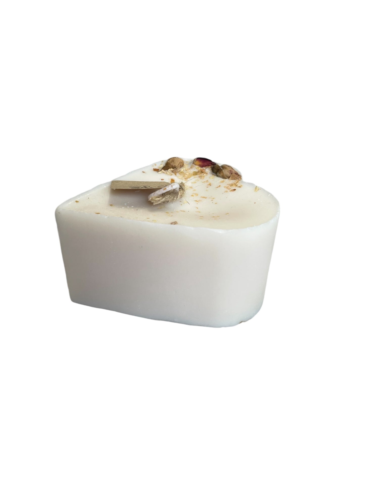 Beauty Scents Heart Shaped Candle - Champagne and Roses