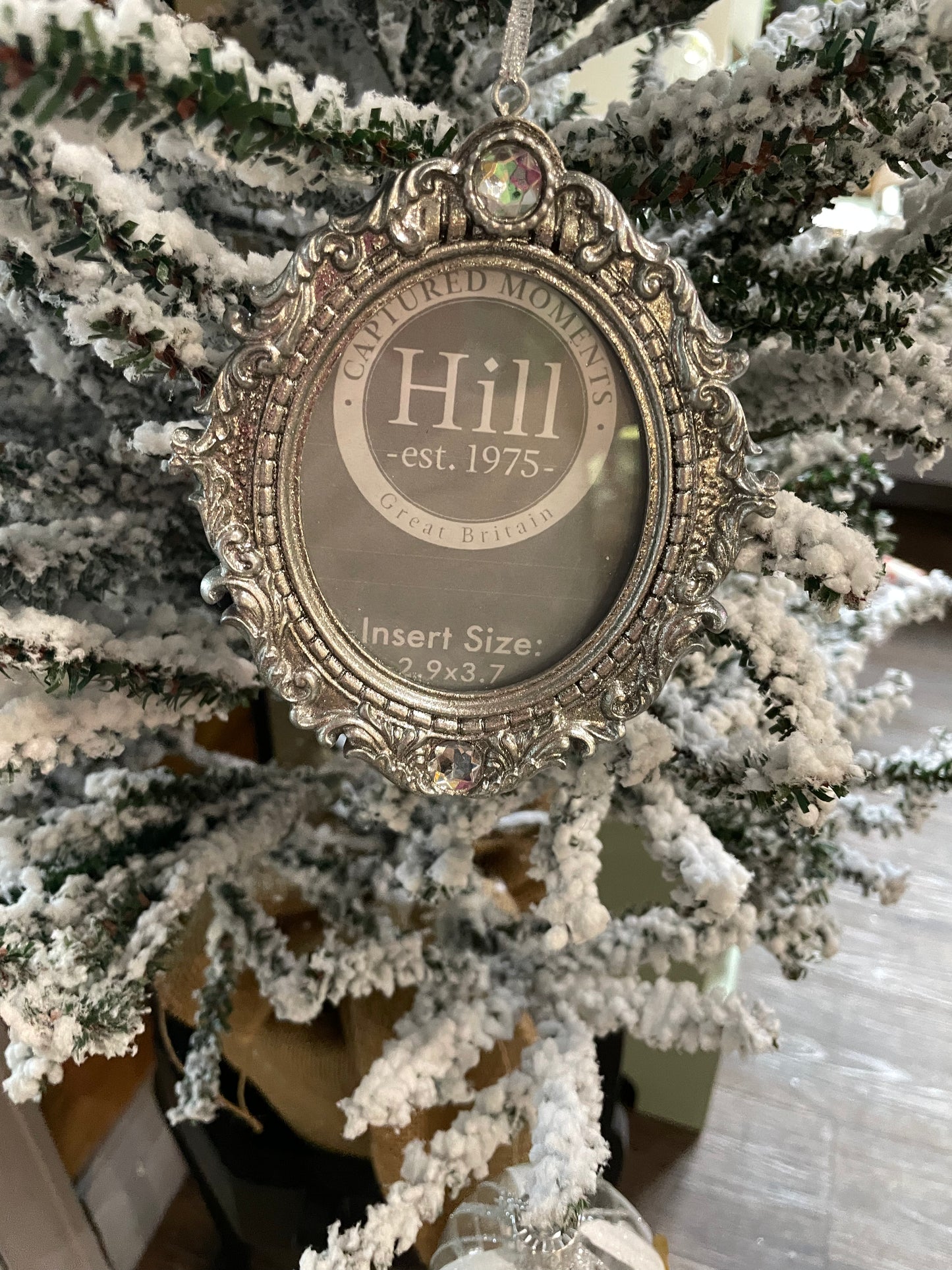 Hanging Silver Photo Frame - Unique Home Pieces