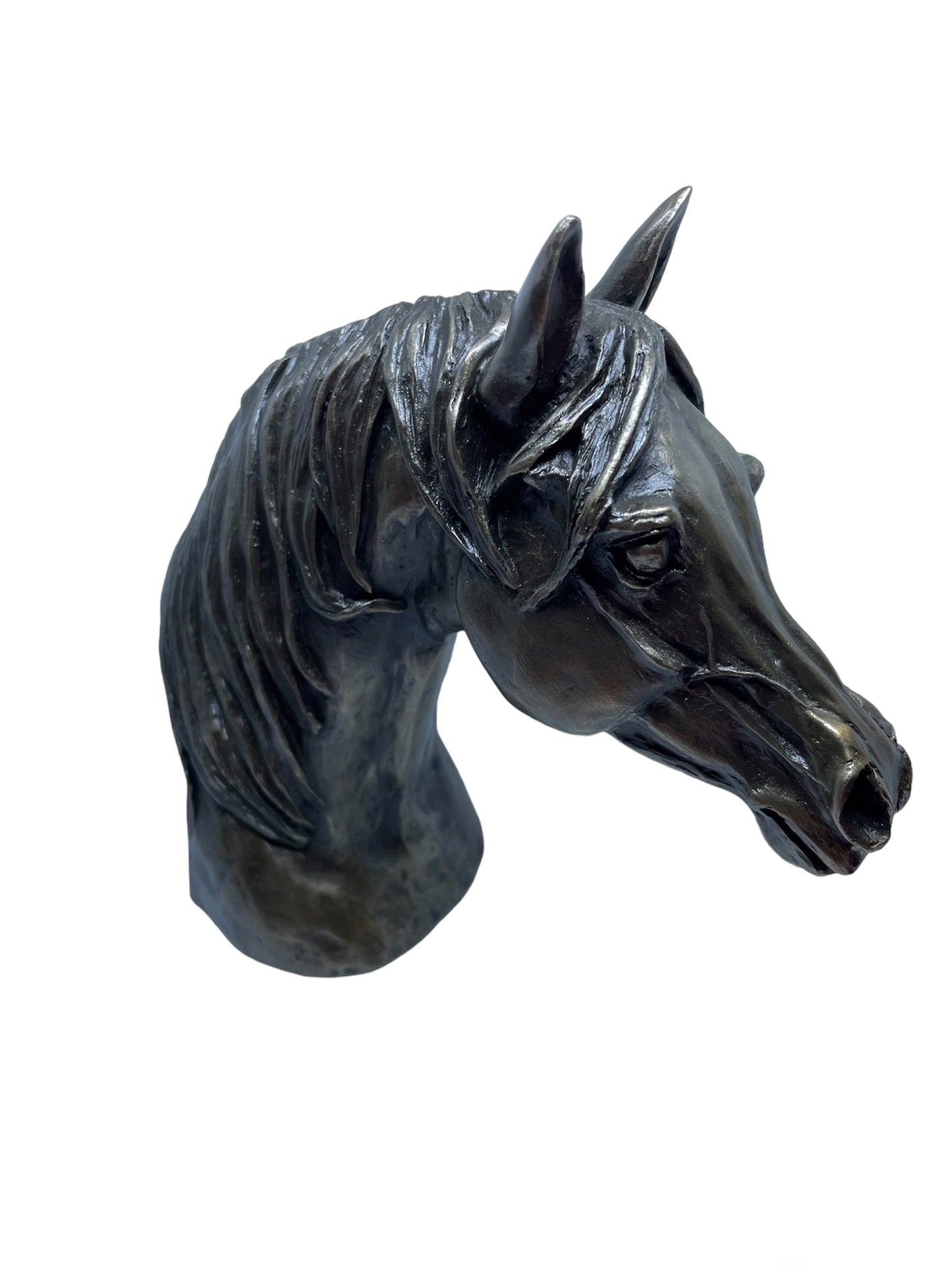 Cold Cast Bronze Horse Sculpture Figurine