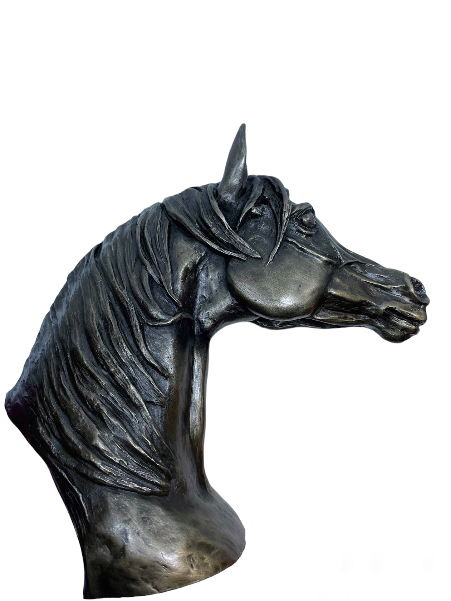Cold Cast Bronze Horse Sculpture Figurine