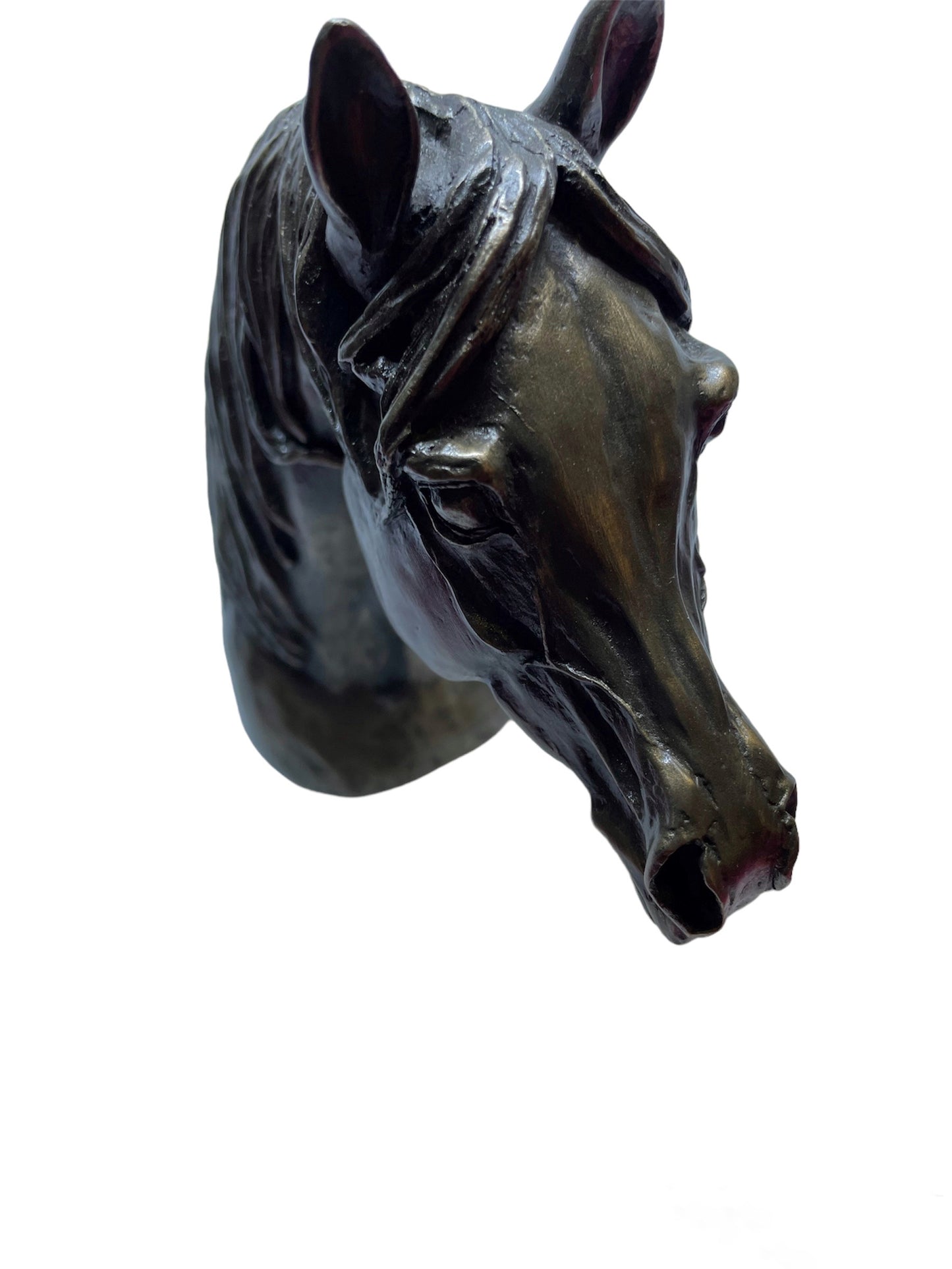 Cold Cast Bronze Horse Sculpture Figurine