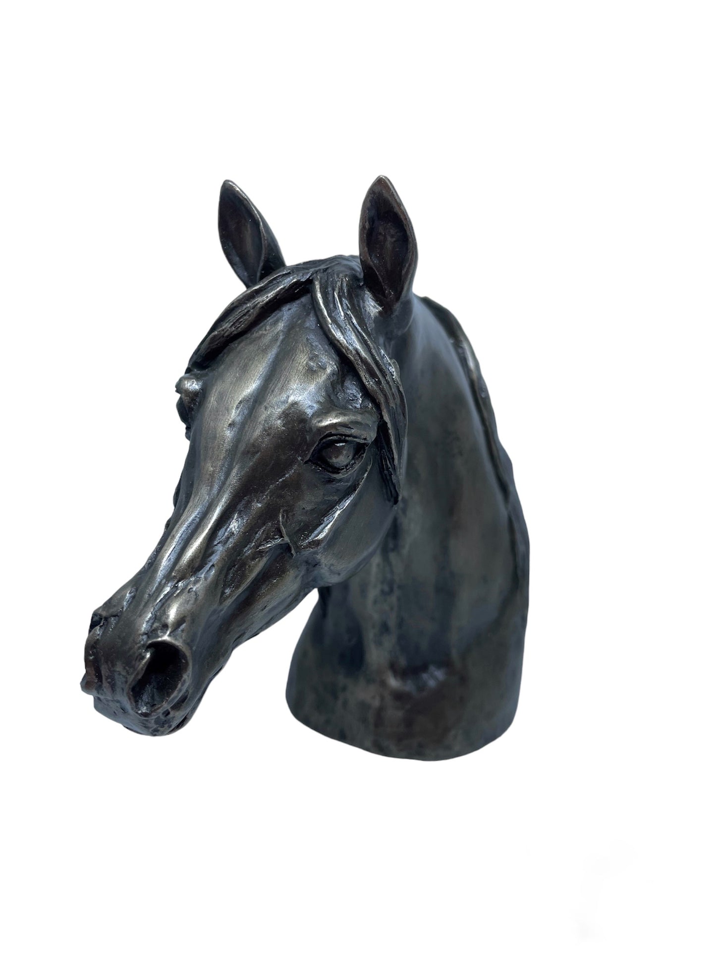 Cold Cast Bronze Horse Sculpture Figurine