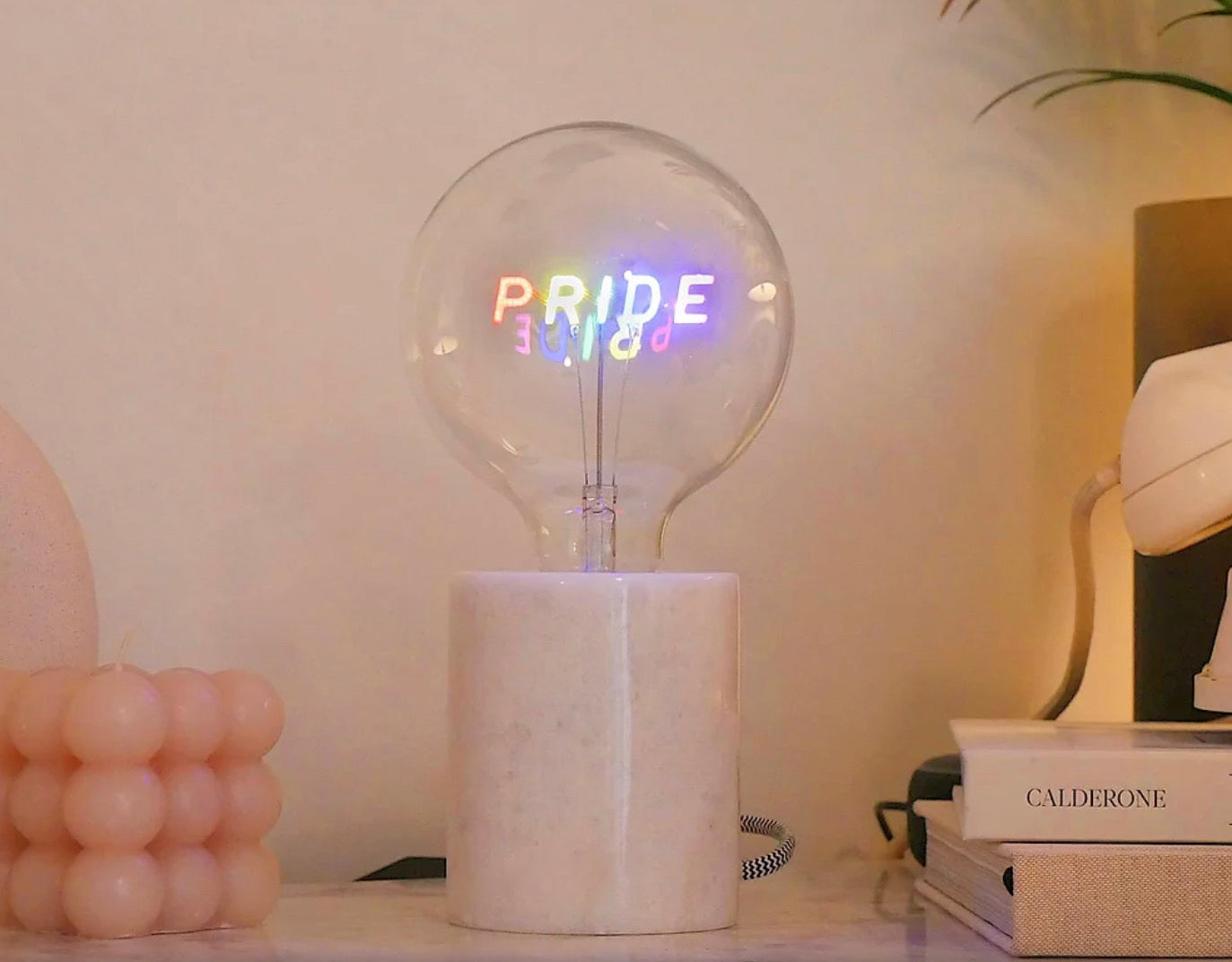 LED Text Light Bulbs - Unique Home Pieces