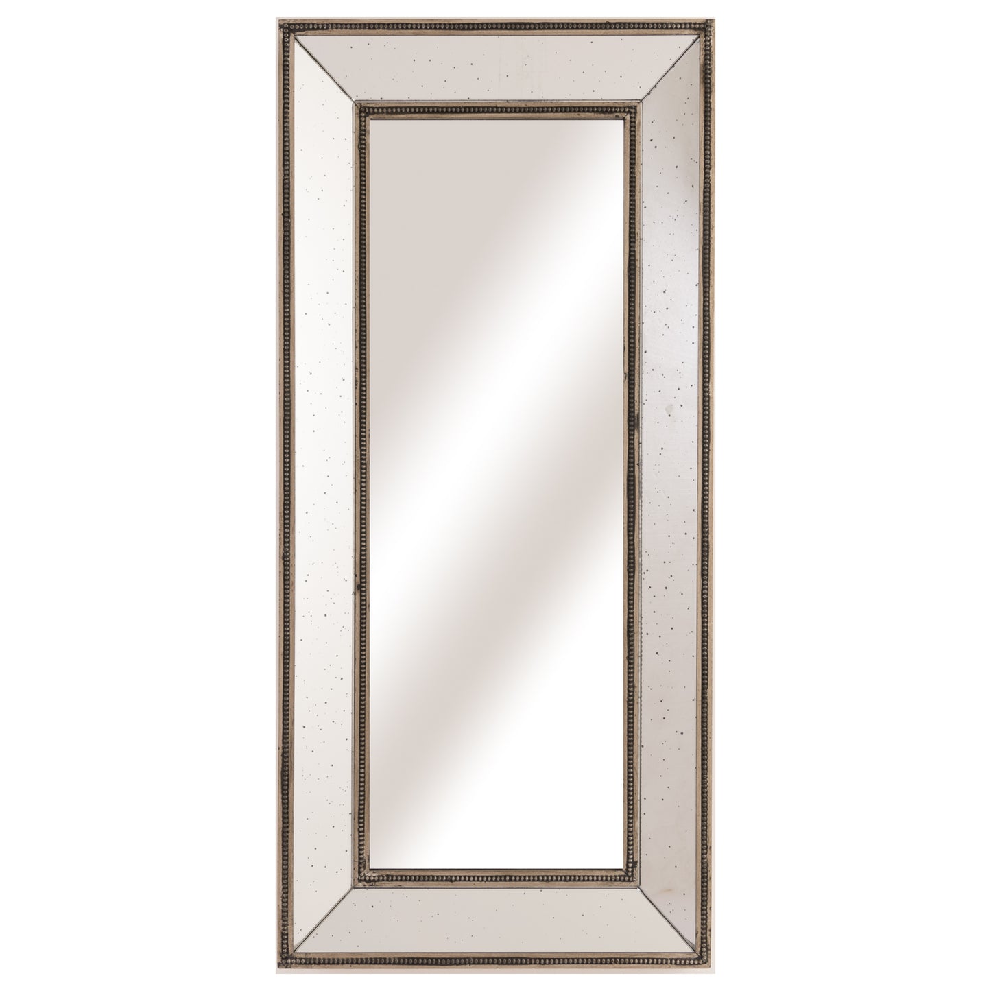 Augustus Antique Metallic Finish Wall Mirror - Unique Home Pieces