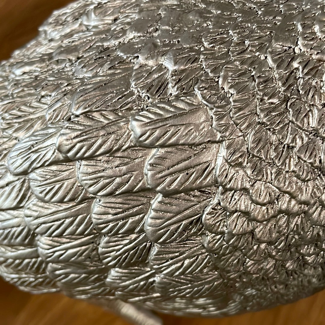 Silver Pheasant Lamp - Unique Home Pieces