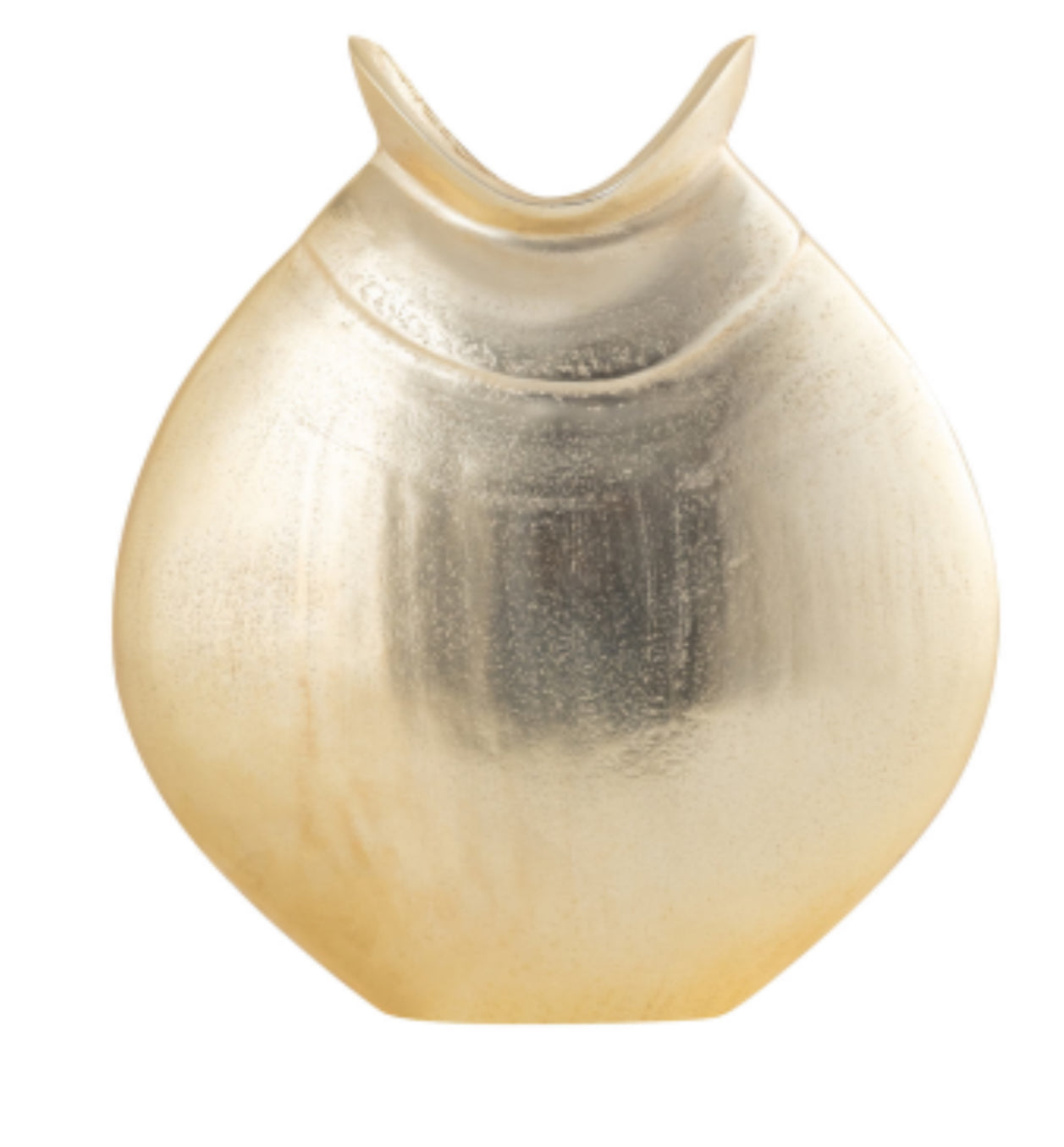32cm Gold Metal Vase