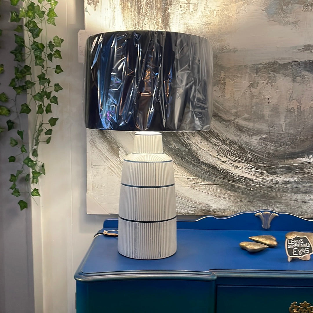 Blue And White Ceramic Table Lamp
