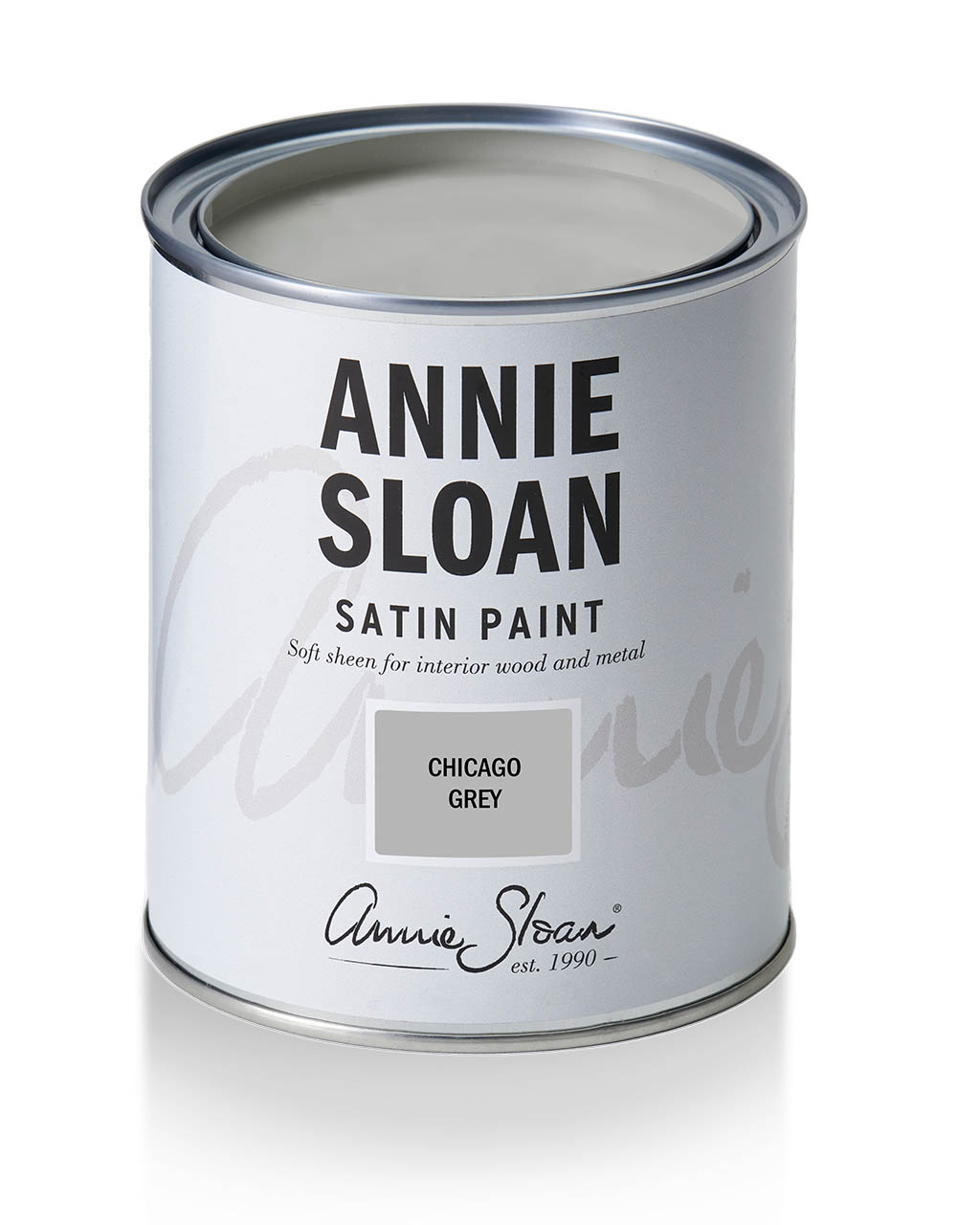 Chicago Grey Annie Sloan Satin Paint 750ml