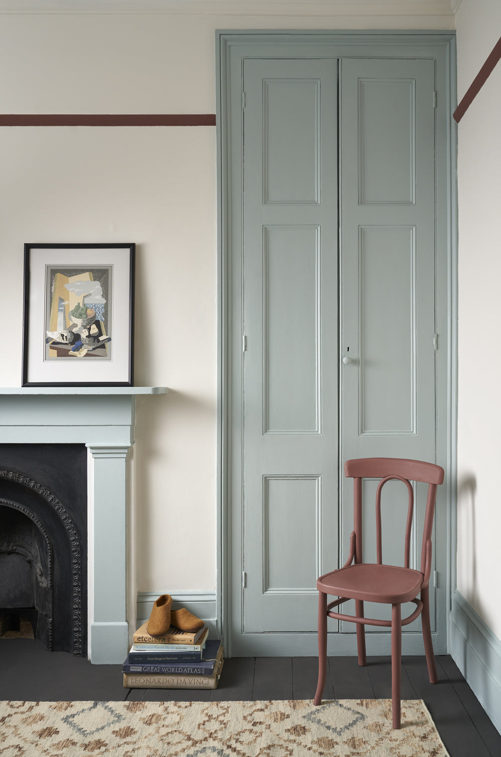 Upstate Blue Annie Sloan Satin Paint 750ml