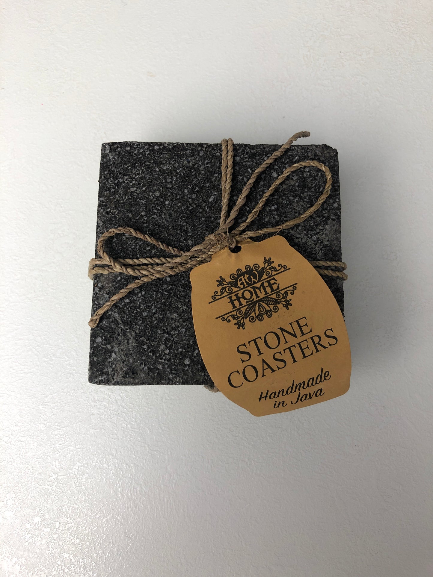 Set of 4 Sandstone Drinks Coasters - New - Unique Home Pieces