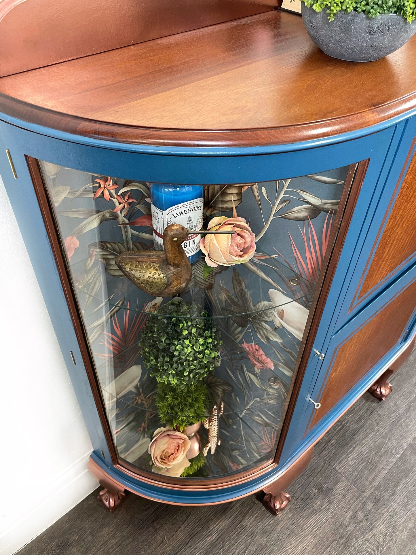 Art Deco Cocktail Cabinet, Drinks Bar, Display Cabinet - Unique Home Pieces