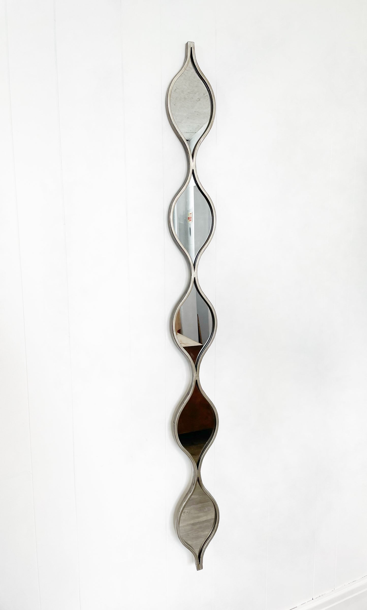 Decorative Hanging Silver Mirror - Unique Home Pieces