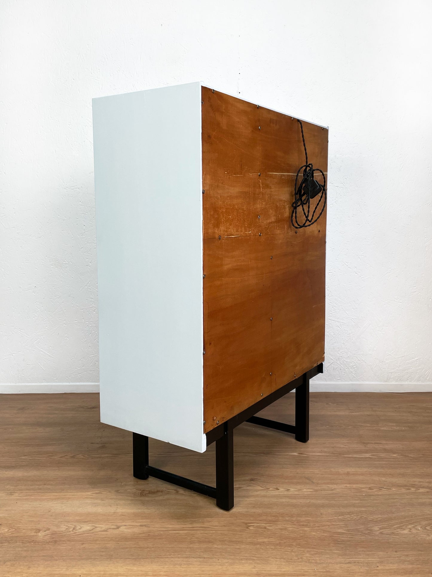 Turnidge Painted Cocktail Cabinet/ Dry Bar/ Drinks Prep Station - Unique Home Pieces