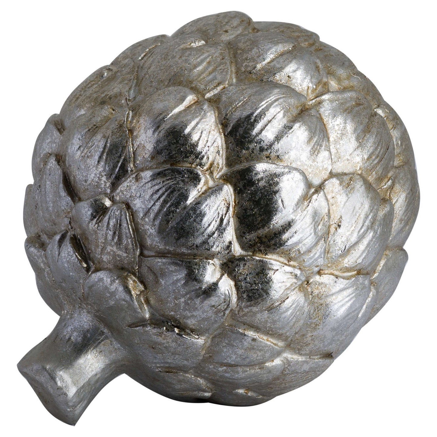 Large Silver Artichoke Decoration - Unique Home Pieces