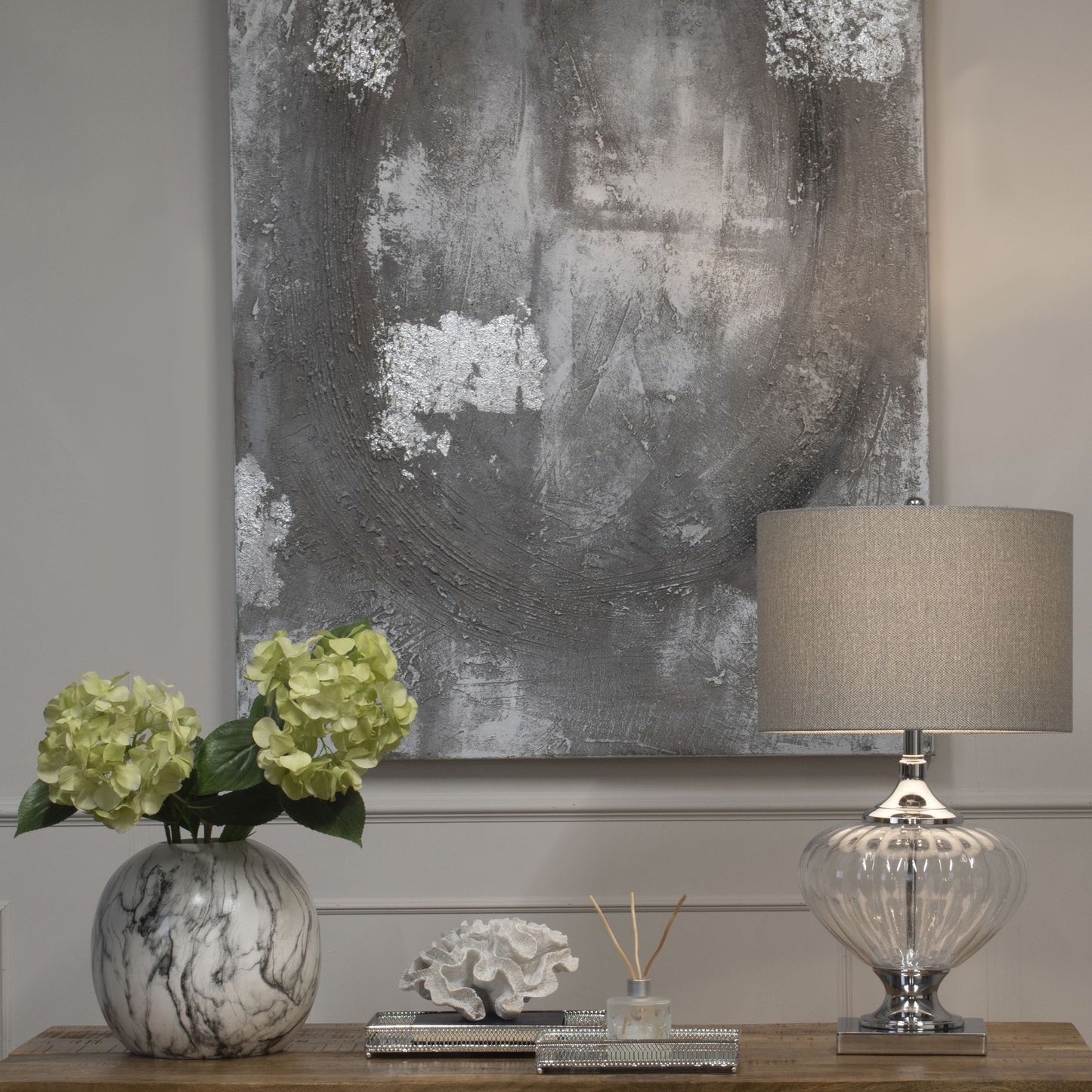 Set of Rectangular Nickel Plated Trays - Unique Home Pieces