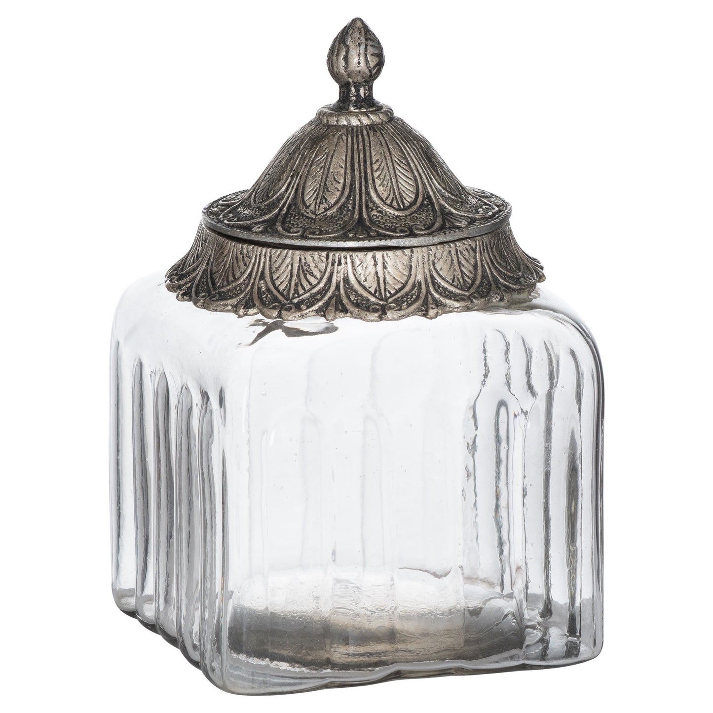Moroccan Style Lidded Medium Display Jar - Unique Home Pieces